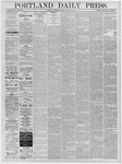 Portland Daily Press: April 05,1879