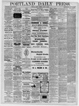 Portland Daily Press: April 11,1879