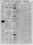 Portland Daily Press: April 22,1879