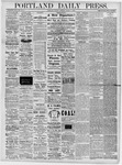 Portland Daily Press: April 26,1879
