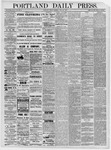 Portland Daily Press: June 14,1879