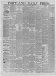 Portland Daily Press: July 01,1879