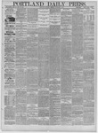 Portland Daily Press: July 03,1879