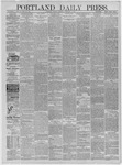 Portland Daily Press: July 11,1879