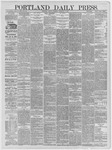 Portland Daily Press: July 12,1879