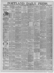 Portland Daily Press: July 19,1879