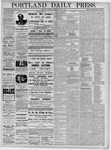 Portland Daily Press: July 21,1879