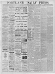 Portland Daily Press: January 15,1880