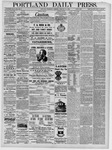 Portland Daily Press: February 25,1880