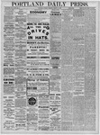 Portland Daily Press: March 16,1880