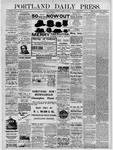Portland Daily Press: March 25,1880
