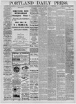 Portland Daily Press: March 27,1880