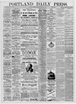 Portland Daily Press: March 29,1880