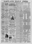 Portland Daily Press: March 31,1880