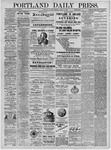 Portland Daily Press: April 12,1880