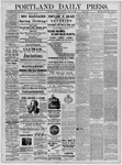 Portland Daily Press: April 14,1880