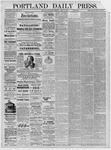 Portland Daily Press: April 28,1880