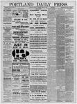 Portland Daily Press: April 29,1880