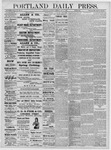 Portland Daily Press: May 08,1880
