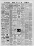 Portland Daily Press: May 28,1880