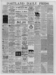 Portland Daily Press: June 25,1880
