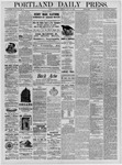 Portland Daily Press: July 16,1880