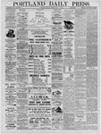 Portland Daily Press: July 17,1880