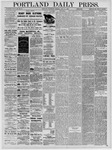 Portland Daily Press: July 21,1880