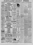 Portland Daily Press: July 22,1880