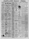 Portland Daily Press: July 23,1880