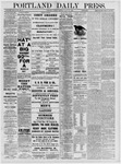 Portland Daily Press: July 27,1880