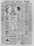 Portland Daily Press: July 29,1880