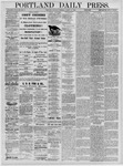 Portland Daily Press: August 14,1880