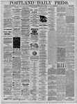 Portland Daily Press: August 23,1880