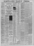 Portland Daily Press: August 27,1880