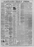 Portland Daily Press: August 28,1880