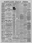 Portland Daily Press:  September 13,1880