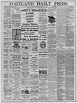 Portland Daily Press:  September 16,1880