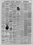 Portland Daily Press:  September 22,1880