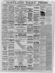 Portland Daily Press:  October 14,1880