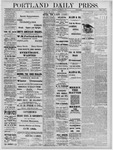 Portland Daily Press: October 19,1880