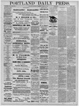 Portland Daily Press: October 20,1880