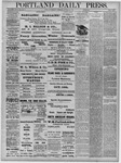 Portland Daily Press: October 21,1880