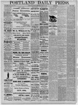 Portland Daily Press:  October 23,1880