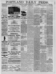 Portland Daily Press: November 01,1880