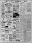 Portland Daily Press: November 04,1880
