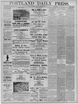 Portland Daily Press: November 08,1880