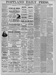 Portland Daily Press: November 16,1880