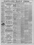 Portland Daily Press: November 19,1880