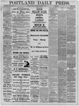 Portland Daily Press: November 30,1880